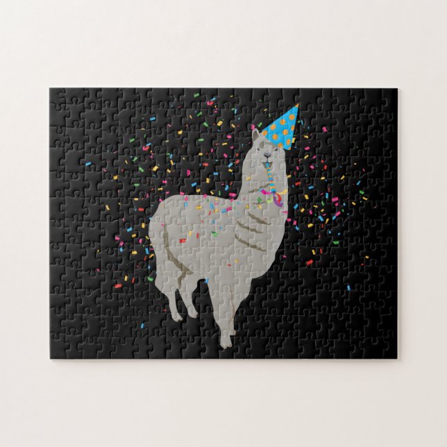 Quebra-cabeça Festas de Llama - Animais tendo festa (Horizontal)