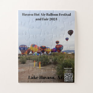 Quebra-cabeça Festival do Balão de Ar Quente 2024. Lago Havasu, 