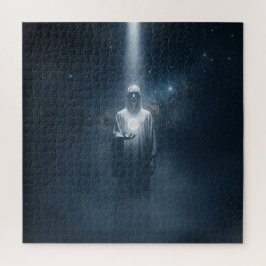 Quebra-cabeça Figura Branca de Eerie com Roupa Destaque no Unive