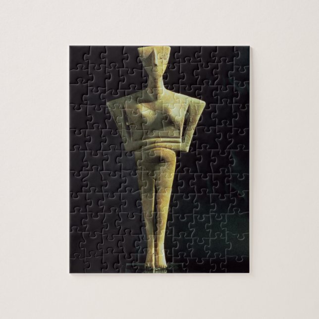 Quebra-cabeça Figura fêmea de Cycladic, da ilha de Amorgo, (Vertical)