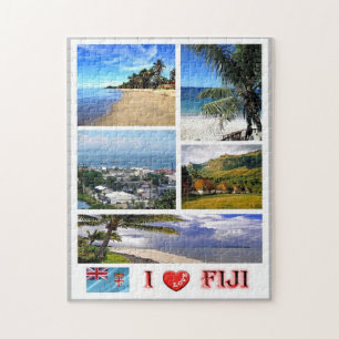 Quebra-cabeça Fiji - Eu Amo -