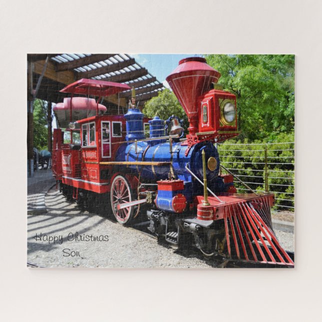 Quebra-cabeça Filho de Natal. (Horizontal)