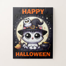 Quebra-cabeça Filhos de Gato e Coruja