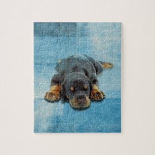 Quebra-cabeça Filhote de cachorro de Dobermann - Pinscher do