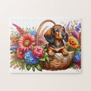 Quebra-cabeça Filhote de Dachshund