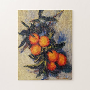 Quebra-cabeça Filial Laranja com Fruta Monet Fine Art
