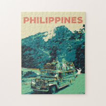 Filipinas, jeepney em Luzon, central de cordilheir