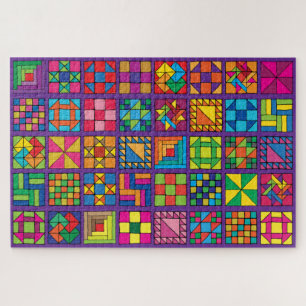 Quebra-cabeça Filtro de Amostragem de Várias Cores 20" x 30"