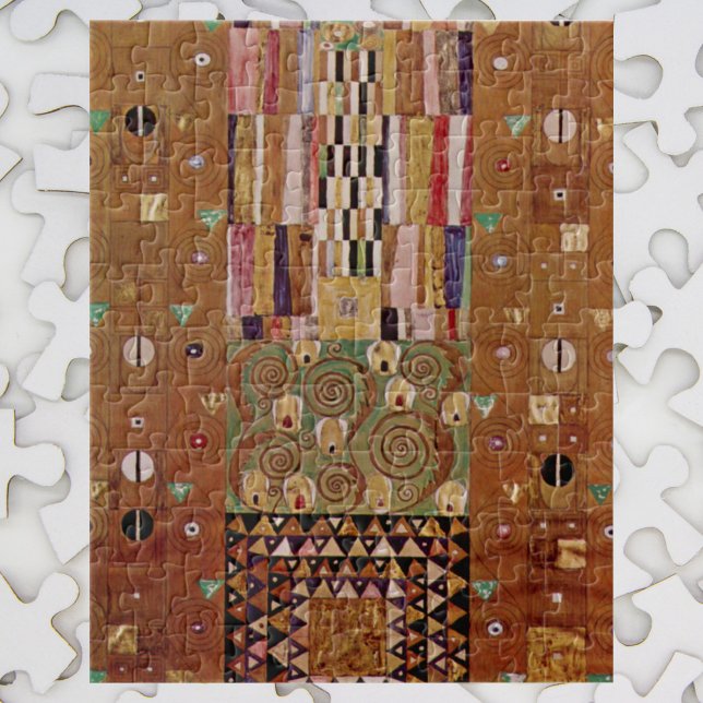 Quebra-cabeça Fim de Muro, Friso Stoclet de Gustav Klimt (Criador carregado)