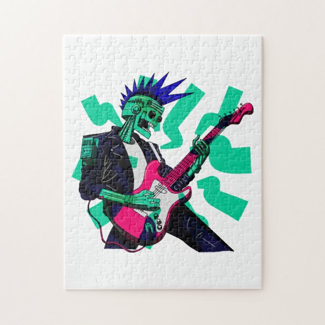 Quebra-cabeça Fique elétrico (Vertical)