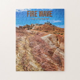 Quebra-cabeça Fire Wave, Valley of Fire State Park