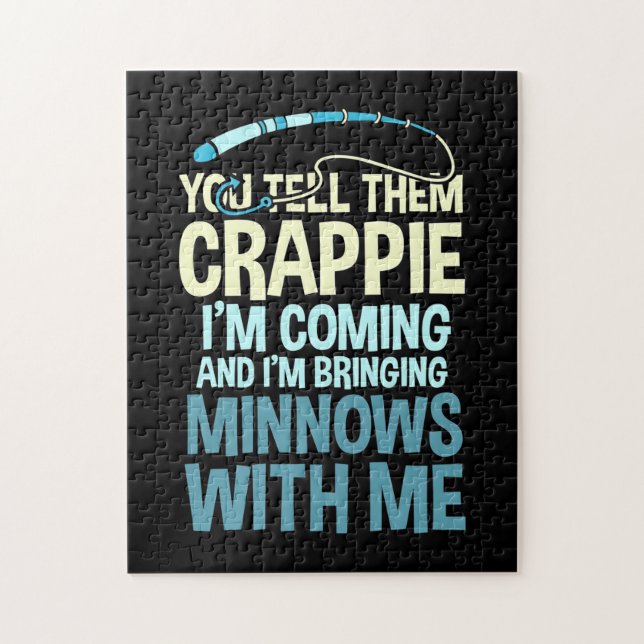 Quebra-cabeça Fisher, Diz-Lhes Crappie (Vertical)