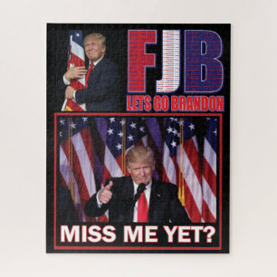 Quebra-cabeça FJB - Vamos Brandon - Presidente Trump
