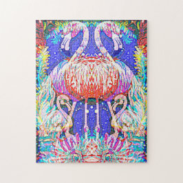 Quebra-cabeça Flamingo Duet