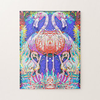 Quebra-cabeça Flamingo Duet