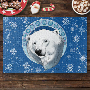 Quebra-cabeça Flocos de neve do Urso Polar
