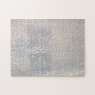Quebra-cabeça Floes de gelo de Claude Monet  