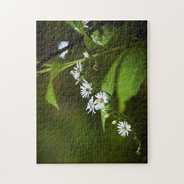 Quebra-cabeça Flor Branca (Vertical)