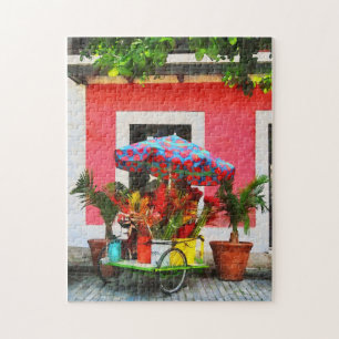 Quebra-cabeça Flor Cart San Juan, Porto Rico