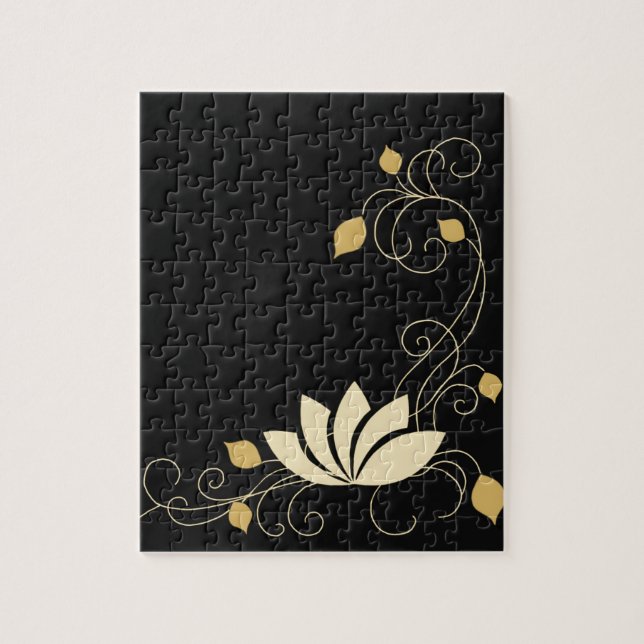 Quebra-cabeça Flor da meia-noite (Vertical)