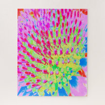 Flor de Abstrato do arco-íris multicolor
