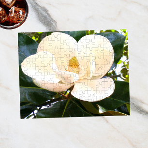 Quebra-cabeça Flor de Árvore Botânica Magnolia Blossom