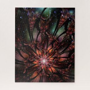Quebra-cabeça Flor de fantasia fractal macia e tenra