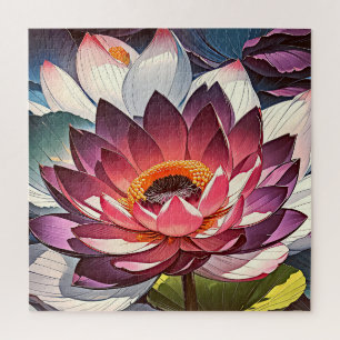 Quebra-cabeça Flor de lótus
