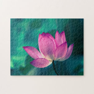 Quebra-cabeça Flor do lírio de água de Lotus