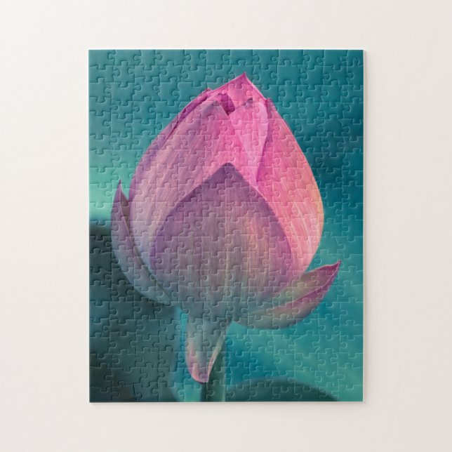 Quebra-cabeça Flor do lírio de água de Lotus (Vertical)