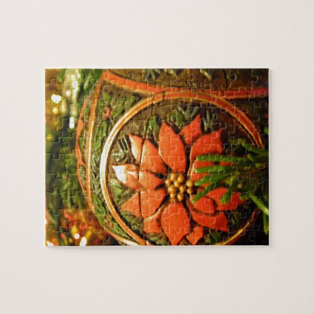 Quebra-cabeça Flor do Natal (Horizontal)