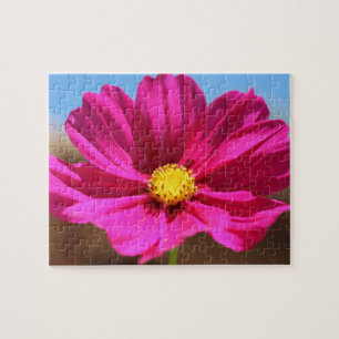 Quebra-cabeça Flor magenta
