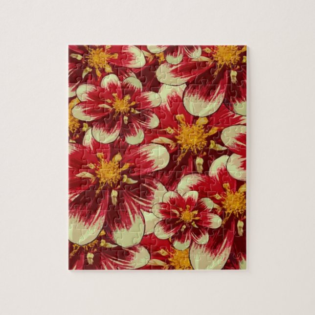 Quebra-cabeça Floral (Vertical)