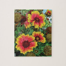 Quebra-cabeça Floral