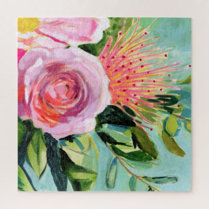 Quebra-cabeça Floral Brushy I
