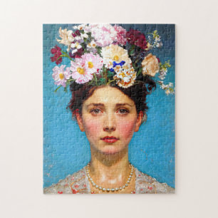 Quebra-cabeça "Floral Flair" Ruth - Sociedade de Arte e Flores
