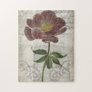 Quebra-cabeça Floral I Francês