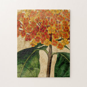 Quebra-cabeça Floral I vibrante
