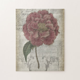 Quebra-cabeça Floral III francês
