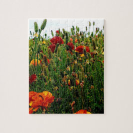 Quebra-cabeça floral: Os campos de flor, Carlsbad,