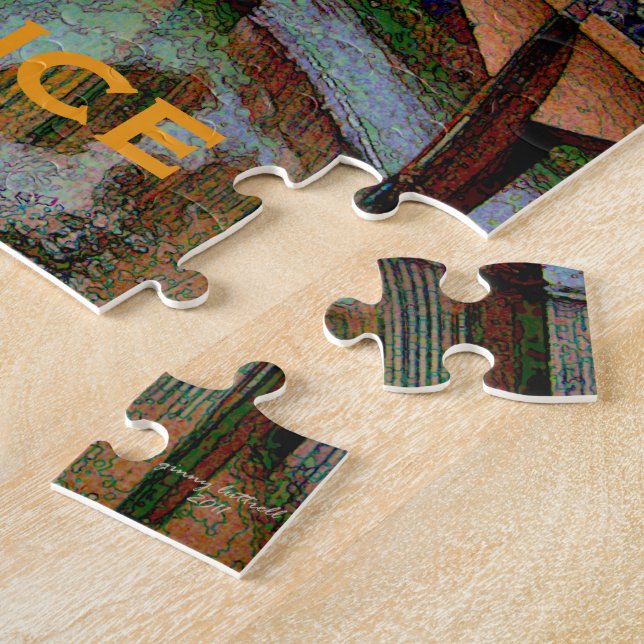 Quebra-cabeça Florença maluco Italia (Lateral)