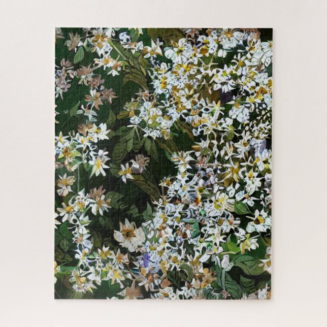 QUEBRA-CABEÇA FLÔRES ASTER (Vertical)