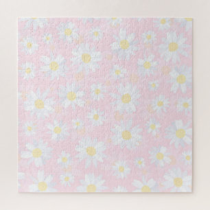 Quebra-cabeça Flores Brancas Clássicas Flores Botânicas Rosa d