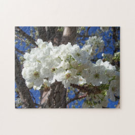 Quebra-cabeça Flores brancas II Primavera