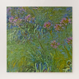 Quebra-cabeça Flores de Agapanthus (por Claude Monet)
