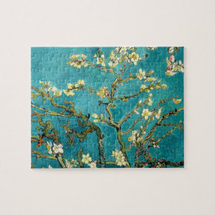 Quebra-cabeça Flores de Amendoeira de Van Gogh Impressionismo Cl
