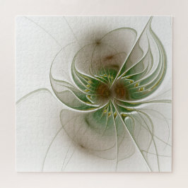 Quebra-cabeça Flores de fantasia fractal suaves e tenra