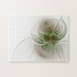 Quebra-cabeça Flores de fantasia fractal suaves e tenra