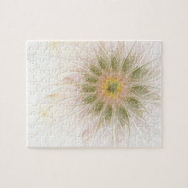 Quebra-cabeça Flores de fantasia fractal suaves e tenra