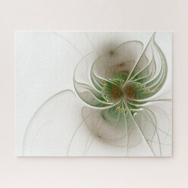 Quebra-cabeça Flores de fantasia fractal suaves e tenra